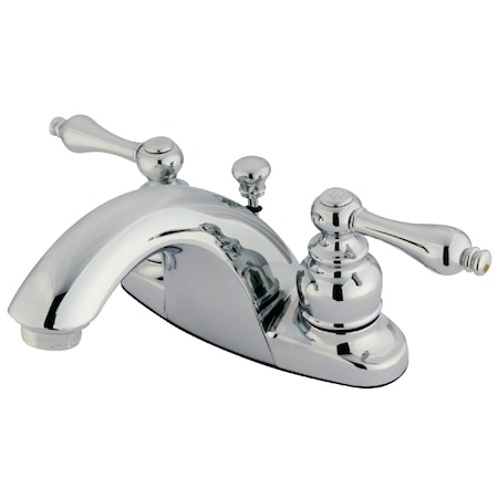 4 Centerset Bathroom Faucet, Chrome